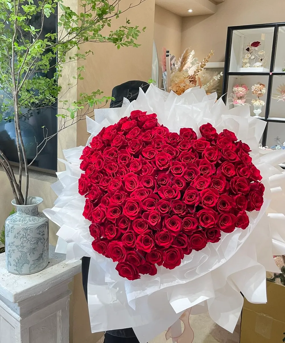 Bó Hoa Hồng Đỏ 99 Bông Đẳng Cấp