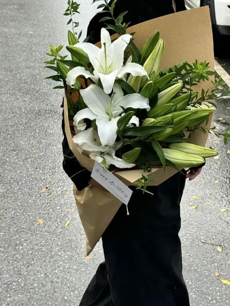 Bó Hoa Ly Thơm Ngát 